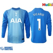 Tottenham Hotspur Guglielmo Vicario #1 Golmanski Gostujuci Dres 2025-26 Dugi Rukav